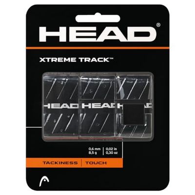 Head Supercomp Overgrip, unissexo, preto, tamanho único