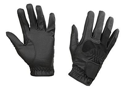 Covalliero 3222913 rijhandschoenen Gloria zwart, kinderen, Gr. 5 (cm), zwart
