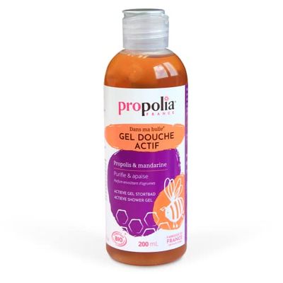 Propolia Bio Gel Douche Dans Ma Bulle Gel doccia actif Propoli e mandarino Bio 200 ml (Gel Intime)