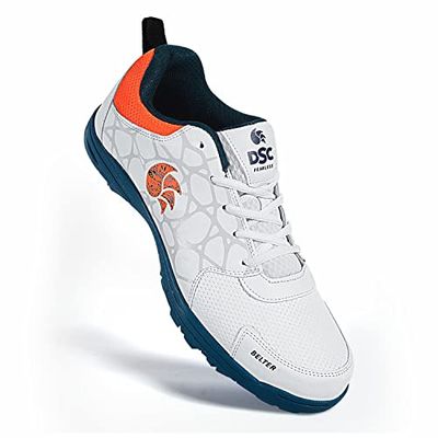 DSC Belter Cricket Shoes Men's, Teal Blue, 6 UK