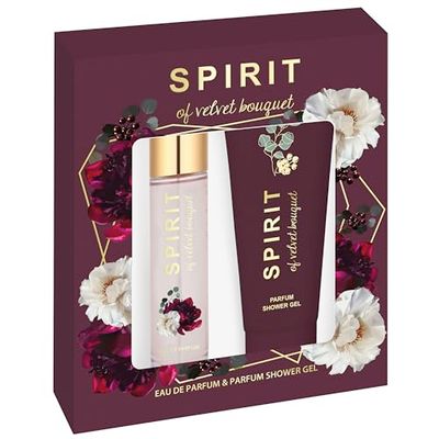 Spirit of velvet bouquet Coffret cadeau avec eau de toilette 30 ml + gel douche 75 ml