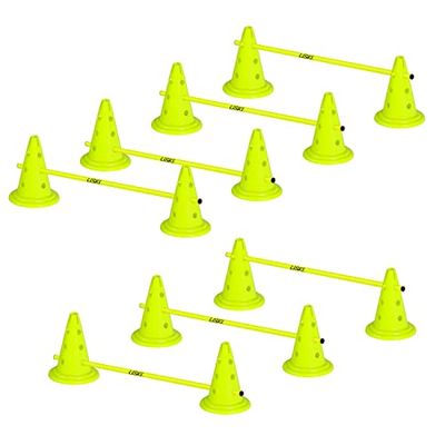 LISKI OSTACOLO Jump 2, Giallo Fluo, Unica