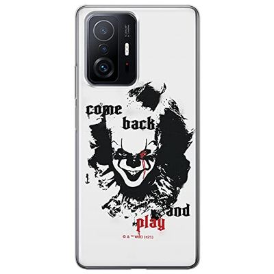 ERT GROUP mobiel telefoonhoesje voor Xiaomi 11T 5G / 11T PRO 5G origineel en officieel erkend Horror patroon It 011 optimaal aangepast aan de vorm van de mobiele telefoon, hoesje is gemaakt van TPU