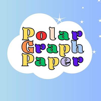 Blue Polar Graph Paper: Mandala Sketchbook | Circular Grid Polar Coordinate Graph Paper Notebook| Engineering Polar Graph Paper and Mandala