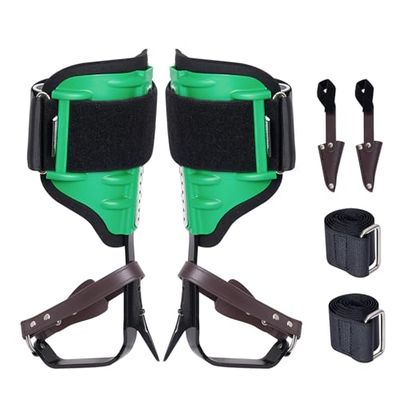 VEVOR Pointes Crampons d'escalade d'arbre Unisex, Vert, Taille Unique