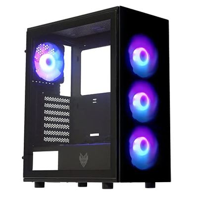 CMT340 Plus Black ATX/MATX USB3 x2 - ARGB 120mm x4