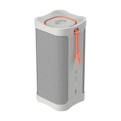 Skullcandy Terrain XL Altavoz Portátil Inalámbrico con Bluetooth, Impermeabilidad IPX7, 18 Horas de Batería, True Wireless Stereo, Correa Integrada para Viajes y Uso en Exteriores, Color hueso/Naranja
