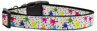 Mirage Pet Products Hondenhalsband met spuitverf, nylon, maat L