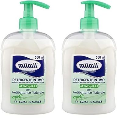MIL MIL Intimo 500 Fresco&Delicato Bagnoschiuma e saponi per il corpo (Confezione da 2)