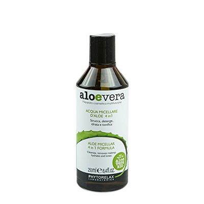 Phytorelax Micellar Facial Toner 4 in 1 Formula with Aloe Vera 250 ml