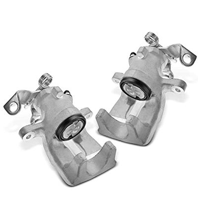 Frankberg 2x Pinza Freno Pinza del Freno Posteriore Sinistra Destra Alluminio Compatibile con Astra G Astra H Combo Combi/Combi/Tour Meriva Zafira A Replace 93168712