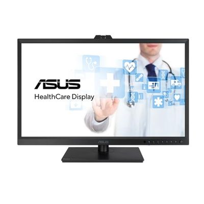 ASUS HA3281A Monitor HealthCare da 32” pollici (31,5), OLED, 8 MP (3840 x 2160), AGLR, Preset DICOM, Colorimetro Motorizzato, Calibrazione automatica, JND < 10%, USB-C, HDMI, Nero
