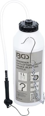 BGS 8519 Garrafa para sangrar travões | 1 l