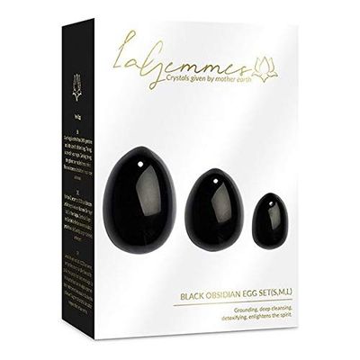 La Gemmes E29232 Yoni Oeuf Obsidienne 90 g