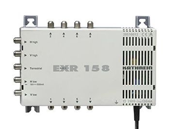 Kathrein EXR 158 satelliet ZF-distributiesysteem multischakelaar (1 satelliet, 8 deelnemeraansluitingen, klasse A)