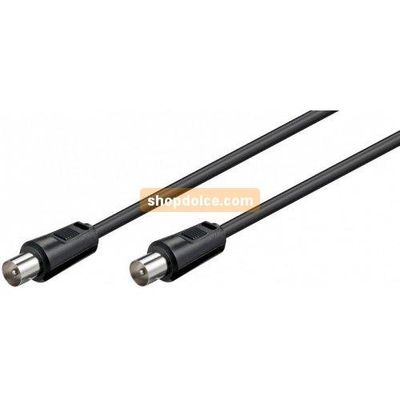 Goobay 68154 Cavetto coassiale antenna coax 9.5 mm ( Spina coassiale