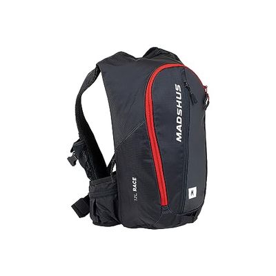 Madshus Mixte Race Day Sac à Dos 40 l, Noir/Rouge, 50 L