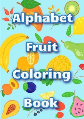 Alphabet Fruit Coloring Book