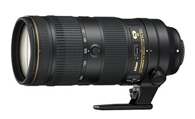 Nikon - Alvo AF-S Nikkor 70-200 mm f/2,8E FL ED VR, cor preta