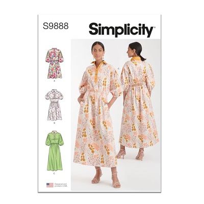SIMPLICITY SS9888H5 damklänningar H5 (6-8-10-12-14)