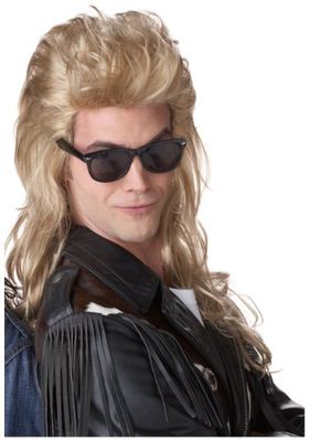 Blonde Mullet Wig