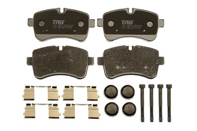 TRW GDB1748 Conjunto de 4 pastilhas de travão para Iveco Daily III Vaneta 1999-2009 eixo traseiro e outros veículos
