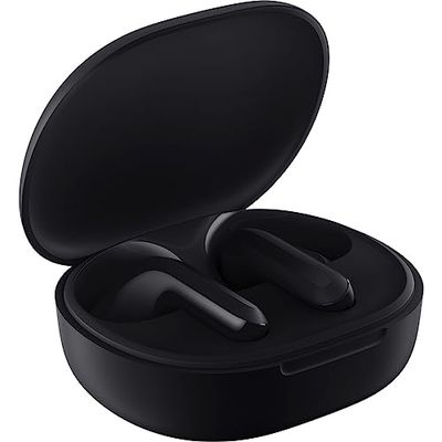 Xiaomi Redmi Buds 4 Lite Lightweight Wireless Headphones with Up to 20 Hours Runtime, Bluetooth 5.3, 12 mm Driver, IPX4, black