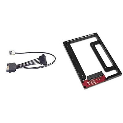OWC OWCDIDIMACHDD11 Sensore di temperatura ed umidità & NewerTech AdaptaDrive 2.5" to 3.5" Drive Converter Bracket Model NWTADPTADRV