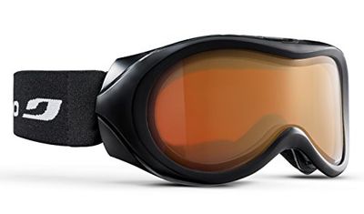 Julbo Satellite Cat 3 Masque de Ski Mixte Enfant, Noir, Taille S