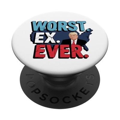 La peor ruptura de sátira política ex de Estados Unidos PopSockets PopGrip Adhesivo