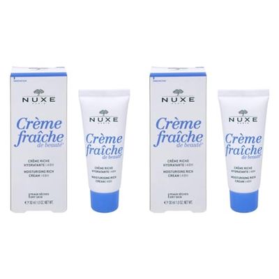 Nuxe CREME FRAICHE CREMA RICCA IDRATANTE 30 ML (Confezione da 2)