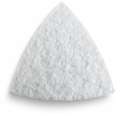 FEIN | Pad de polimento de feltro, 5 unidades, disco polidor para coberturas de barcos, peças cromadas, aço inoxidável, alumínio e metais não férricos, longa duração