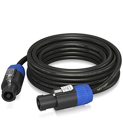 Behringer Speaker Cable - Speaker Twist Connectors - 10 m / 32.8 ft - Gold Performance - GLC2-1000