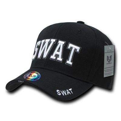 Rapid Dominance SWAT Deluxe - Cappellino per Applicazione della Legge, Colore: Nero
