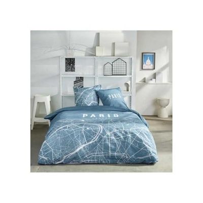 TODAY Double Bed Linen Set 220 x 240 cm + 2 Pillowcases 63 x 63 cm Java 1.13 Print