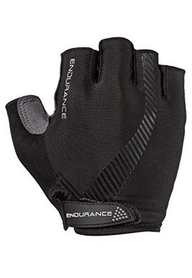 Endurance Unisex Glove Glasly met praktische klittenbandsluiting 1001S Black, M