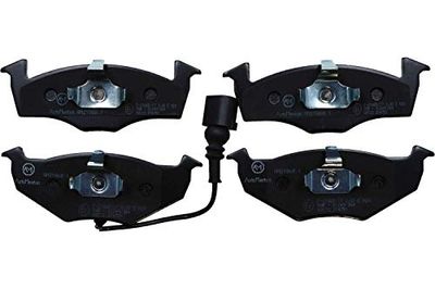 AutoMentum AM21868.1 Brake Pad Set of 4 for VOLKSWAGEN POLO (9N_) 2001-2014 Front Axle and other vehicles