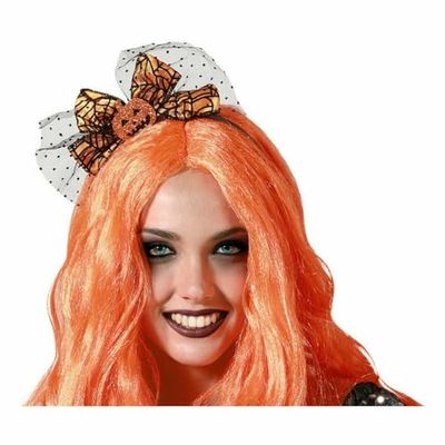 BigBuy Accessories Bandeau Citrouille Halloween