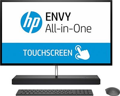 HP - PC ENVY 27-b200nl All-in-One PC 27-b200nl, Intel Core i5-8400T, RAM 16 GB, SATA 1TB, SSD 256 GB, Nvidia GeForce GTX 1050, Audio Bang & Olufsen, Schermo 27" QHD IPS Touchscreen, Argento Cenere