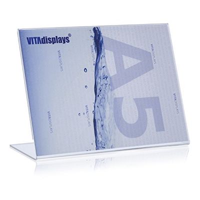 VITAdisplays® - Expositor, color transparente DIN A5