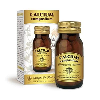 Dr Giorgini CALCIUM COMPOSITUM pastiglie - 40 g (integratore di calcio, vitamina D, vitamina K)