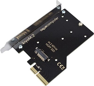 Unbekannt kryom. 2 PCIe 3.0 X4 Adaptateur pour M.2 NGFF Key PCIe SSD, M