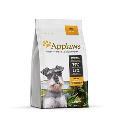 Applaws Senior Kattendroogvoer voor alle rassen met kip, per stuk verpakt (1 x 2 kg)