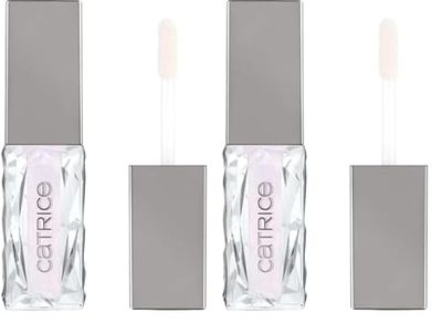 Catrice Cosmetics ARCTIC ILLUSION gloss effetto rimpolpante, volumizzante, brillante, 4 ml (Confezione da 2)