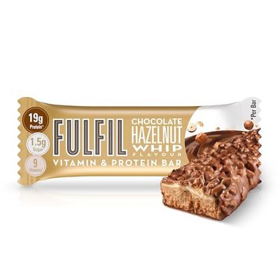 Fulfil Chocolate Hazelnut Whip Flavour Vitamin & Protein Bar 55g