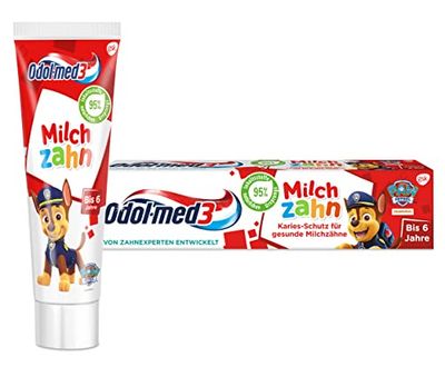 Odol-med3 Dente di latte dentifricio, dentifricio per bambini, 50 ml