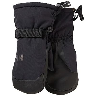 Helly Hansen Unisex Bambini Kids Rider Mittens 2.0, Nero, 4
