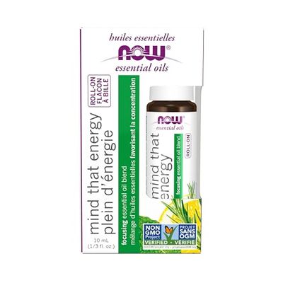 NOW Mind That Energy Blend Roll-On 10mL