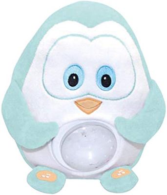 Gipsy- Pingüino - Luz Nocturna Musical Verde, Multicolor (070995)