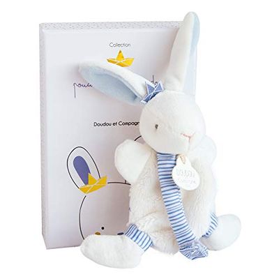 Doudou et Compagnie DC3511 materac kannienkowy – z klipsem do smoczka, niebieski